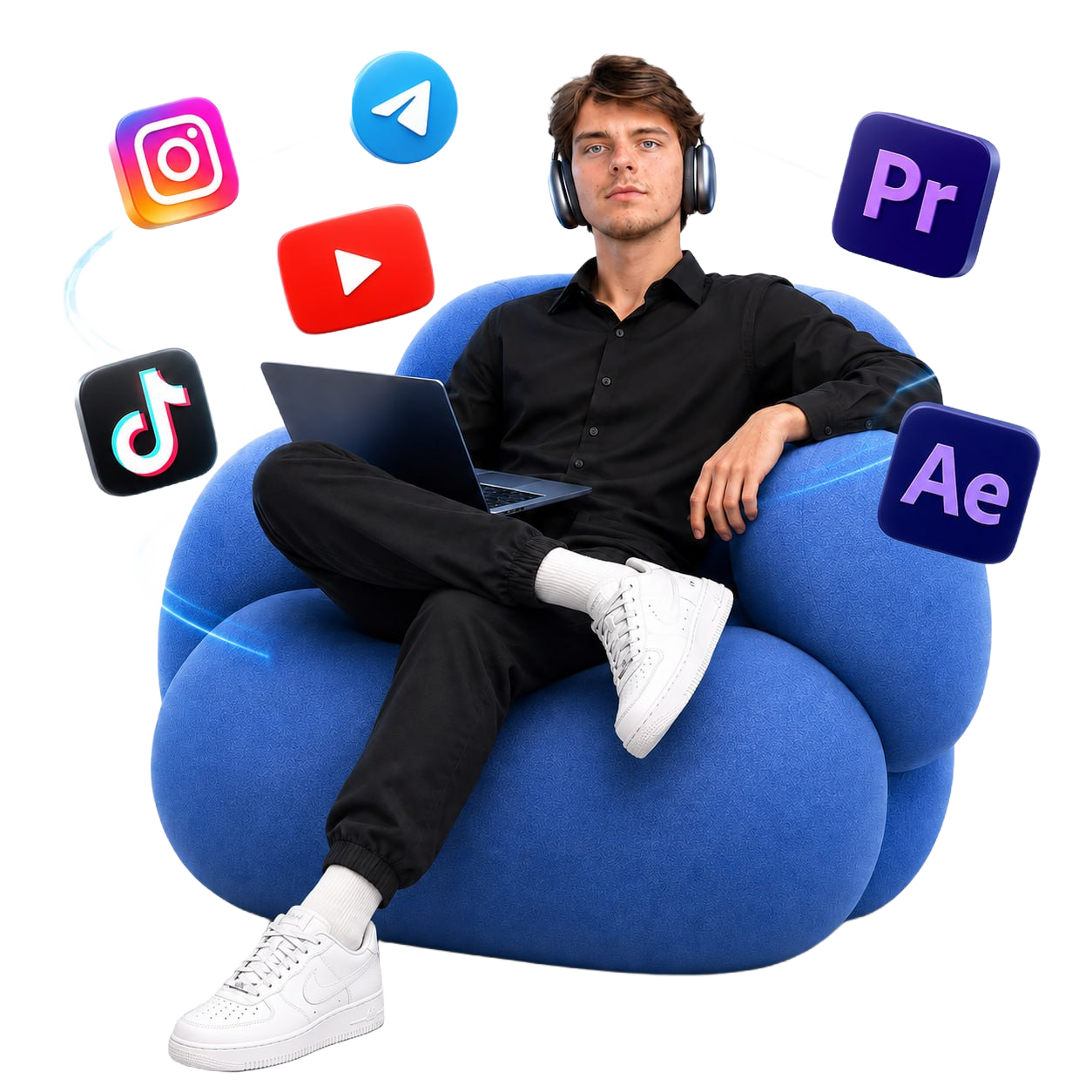 Эксперт за работой с контентом