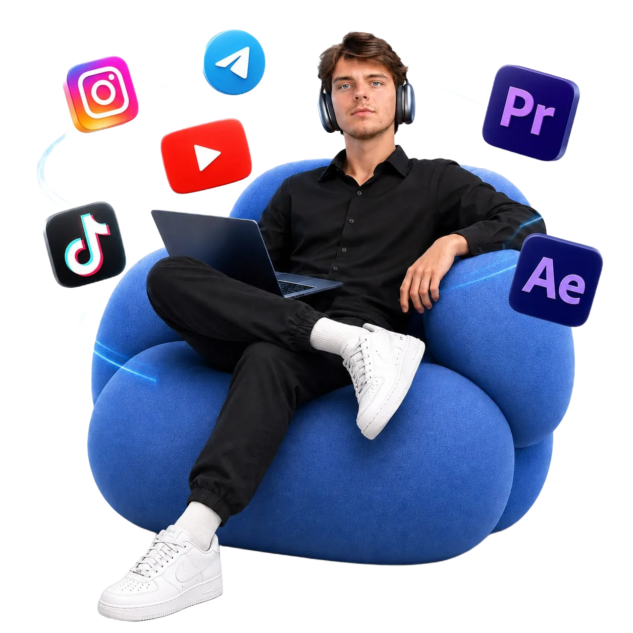 Эксперт за работой с контентом